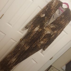 Cheetah print dress